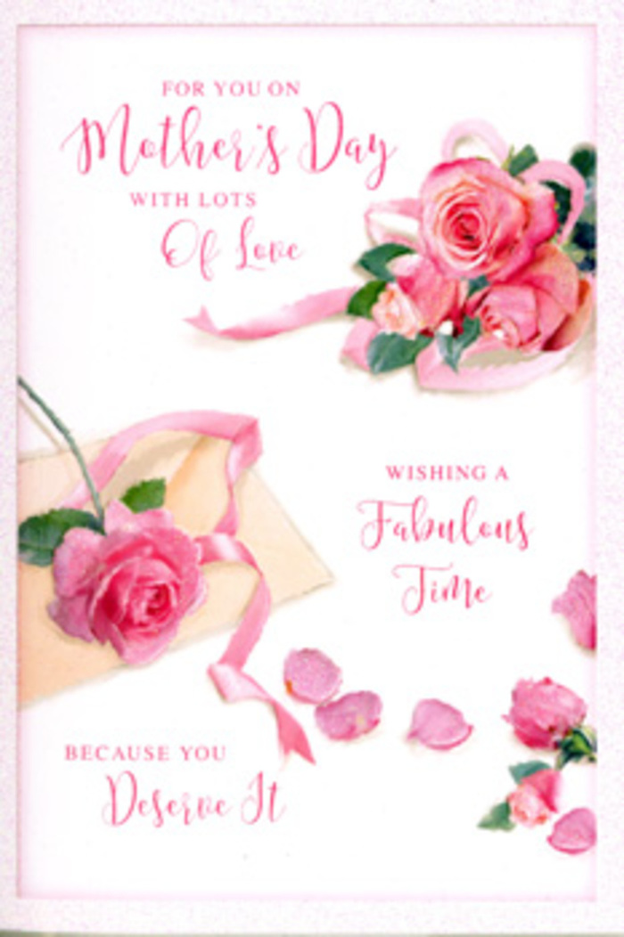 Delicate Mother's Day card artwork portraying a cluster of blush and warm pink roses artistically scattered with loose petals on a clean white background, as if the blooms had just been laid out on a Hackney Wick workbench in a creative florist's studio. The roses are illustrated with generous, layered petals that seem almost velvety to the touch, each flower in full, open bloom, showing subtle variations in pink from soft pastel to deeper rose hues. Around the focal clusters, individual petals rest lightly, giving the impression that they have drifted down naturally, like confetti after a quiet family celebration. Elegant, hand-lettered script curves across the design, expressing loving Mother's Day wishes in smooth, flowing lines that echo the roundness of the petals and the gentle arcs of the stems, even though the stems themselves are barely visible. A pale pink ribbon weaves around the primary group of roses, adding a sense of craftsmanship and care, just as a florist might finish a hand-tied bouquet prepared by Flowers Hackney Wick. The lighting is soft, diffused, and almost glowing, gently illuminating the roses and ribbon while leaving the background pristine and uncluttered. Subtle shadows lend depth and make the blooms feel dimensional, as if they could be lifted from the page. Overall, the card captures a feeling of peaceful appreciation and refined beauty, the sort of thoughtful, understated design that pairs perfectly with fresh flowers delivered to homes and studios throughout Hackney Wick on Mother's Day.